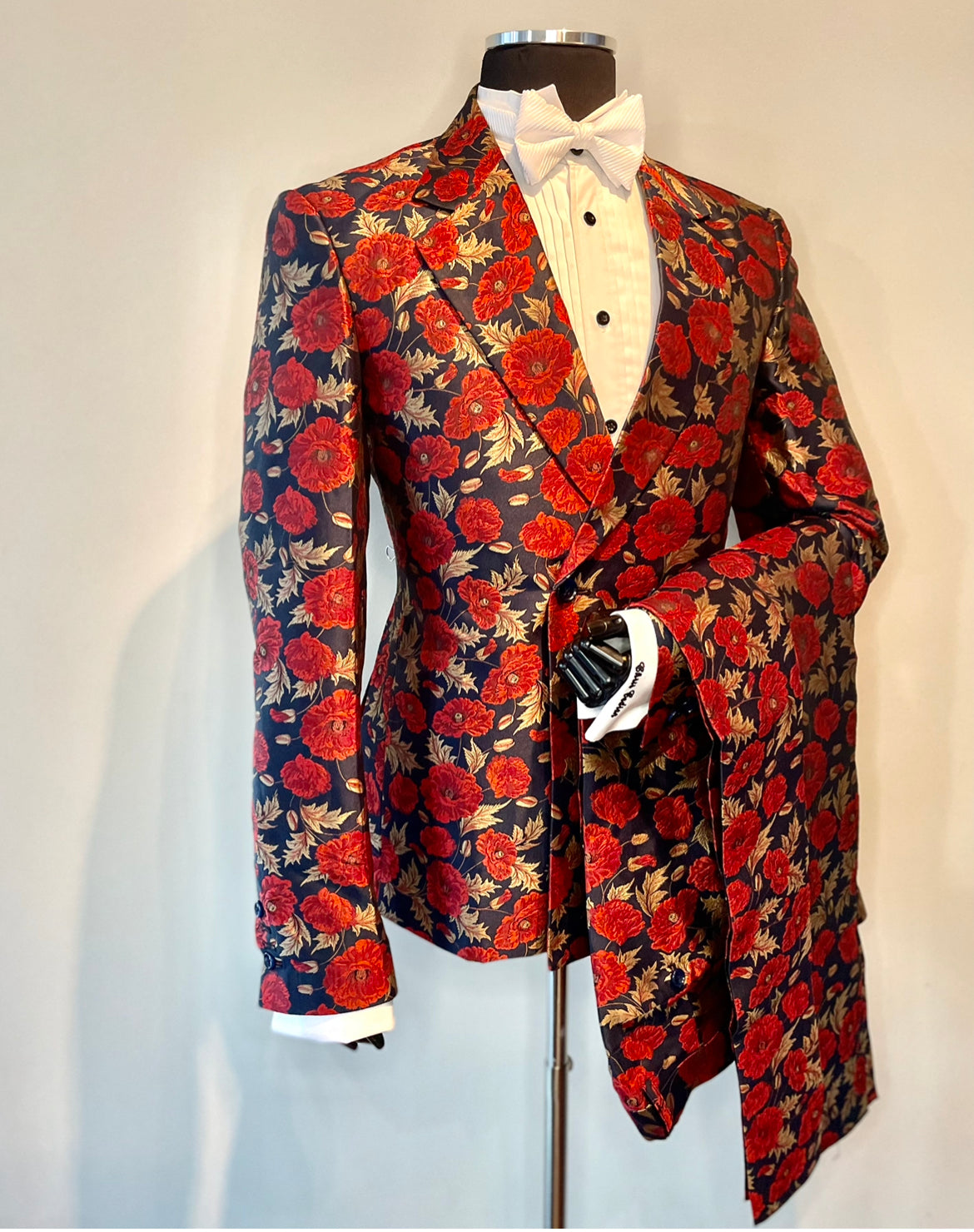 Cedron Collection Bespoke Floral Suit.