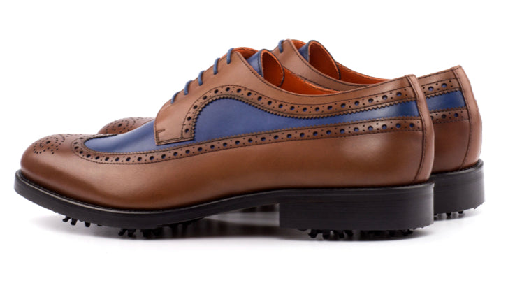 Longwing Blucher Golf Shoe.