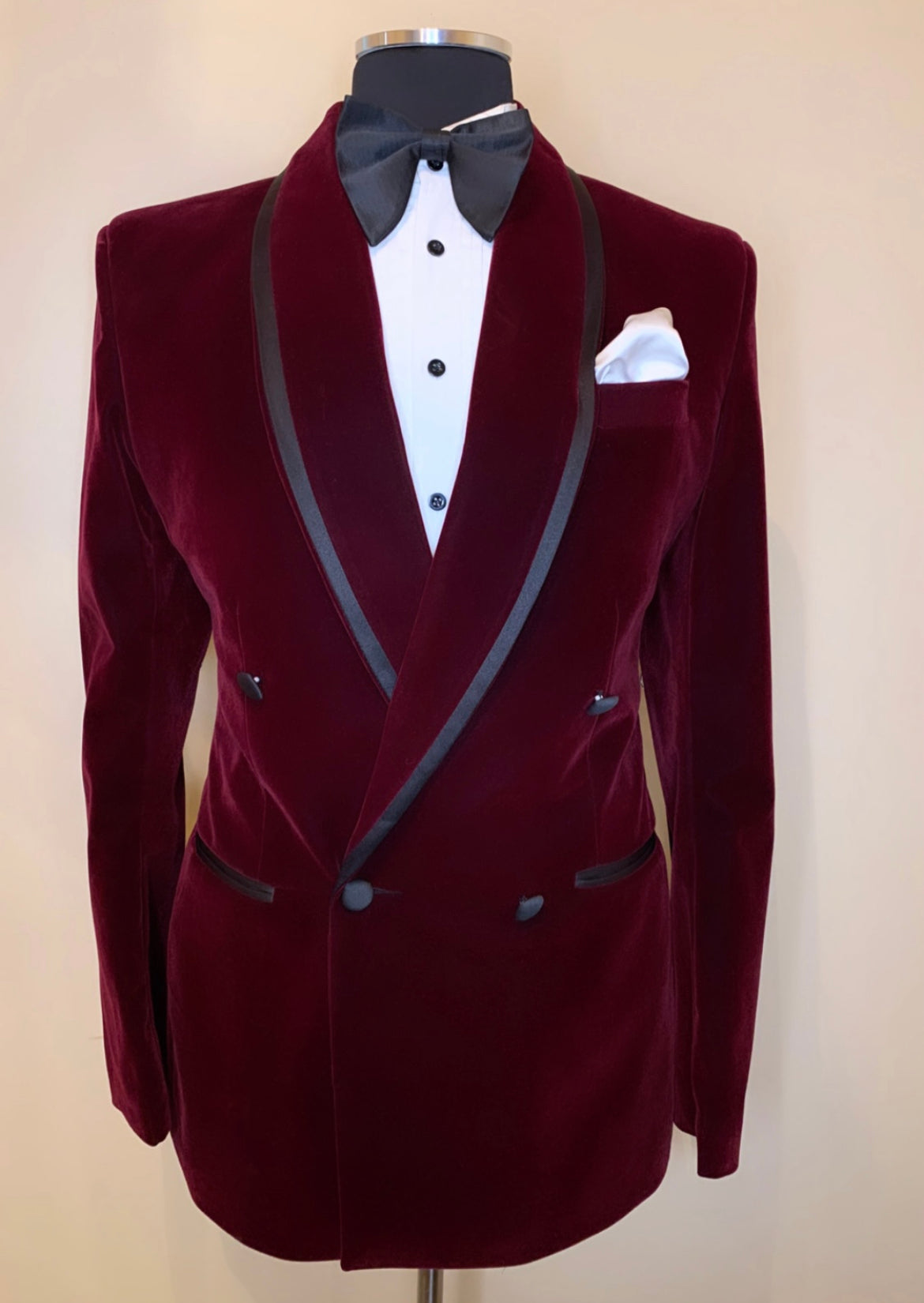 Cedron Collection Hand-Crafted Bespoke Smoking Jacket.