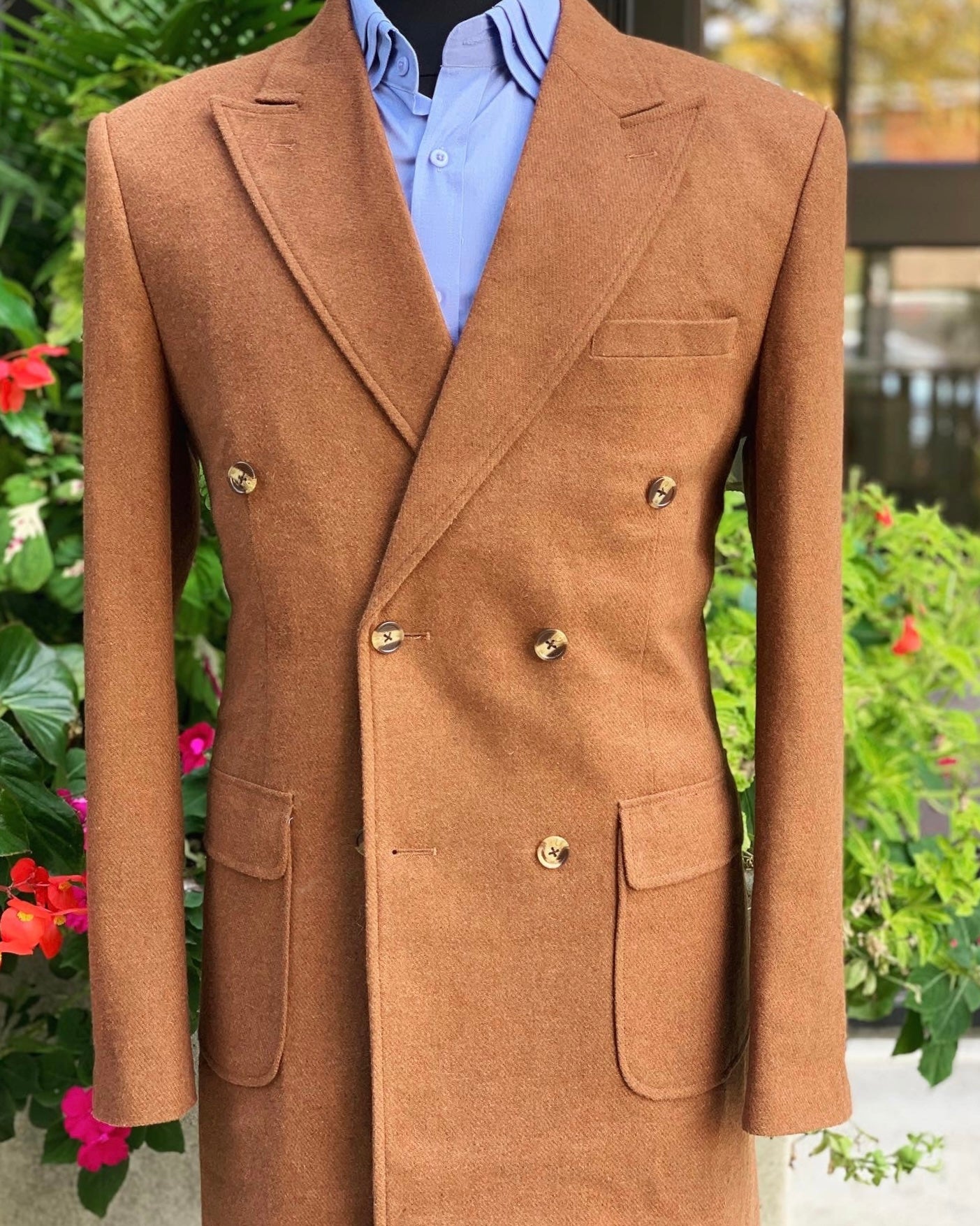 Cedron Collection Hand-Crafted Bespoke Coat.