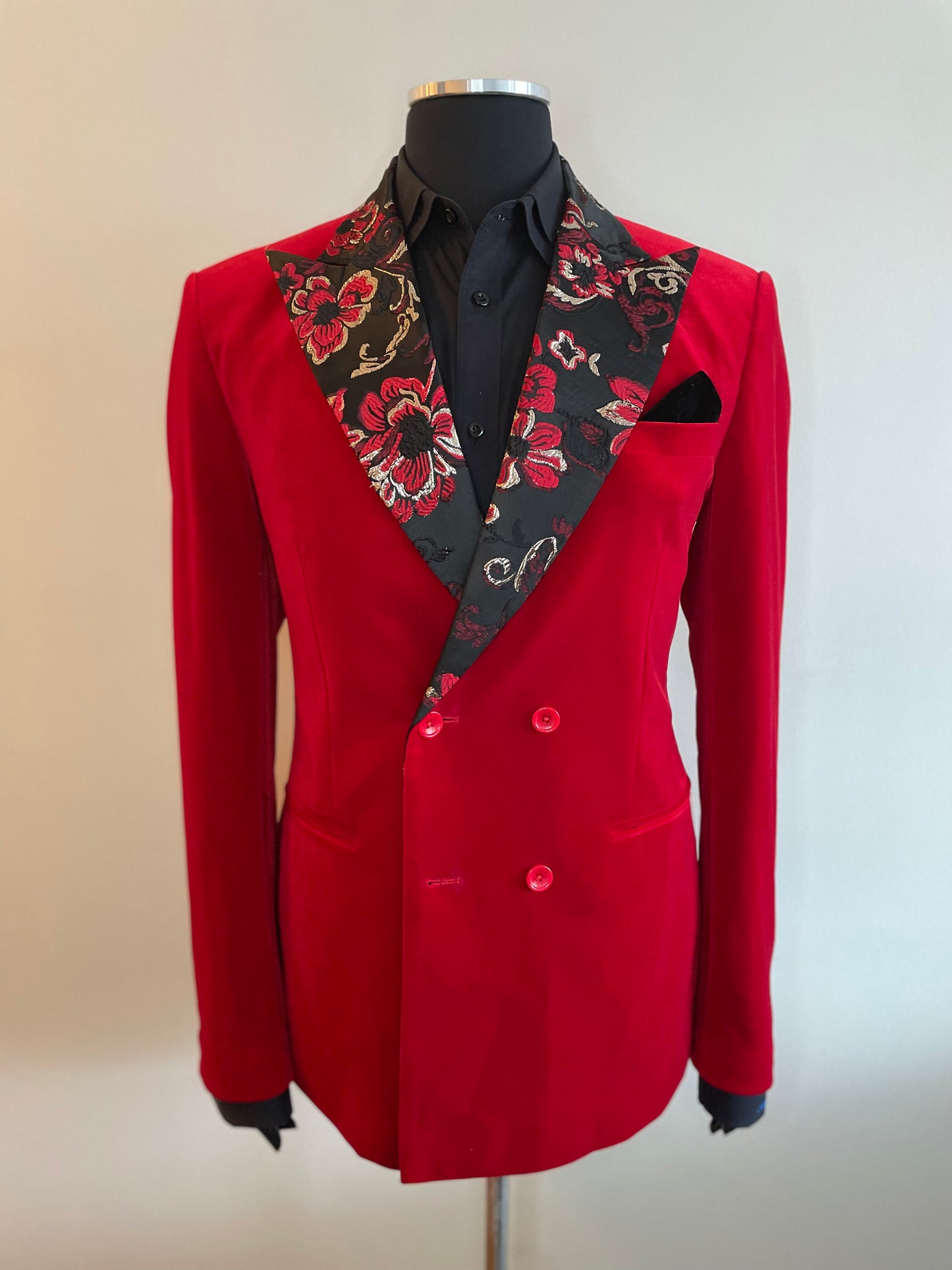 Cedron Collection Hand-Crafted Bespoke Floral Tuxedo.