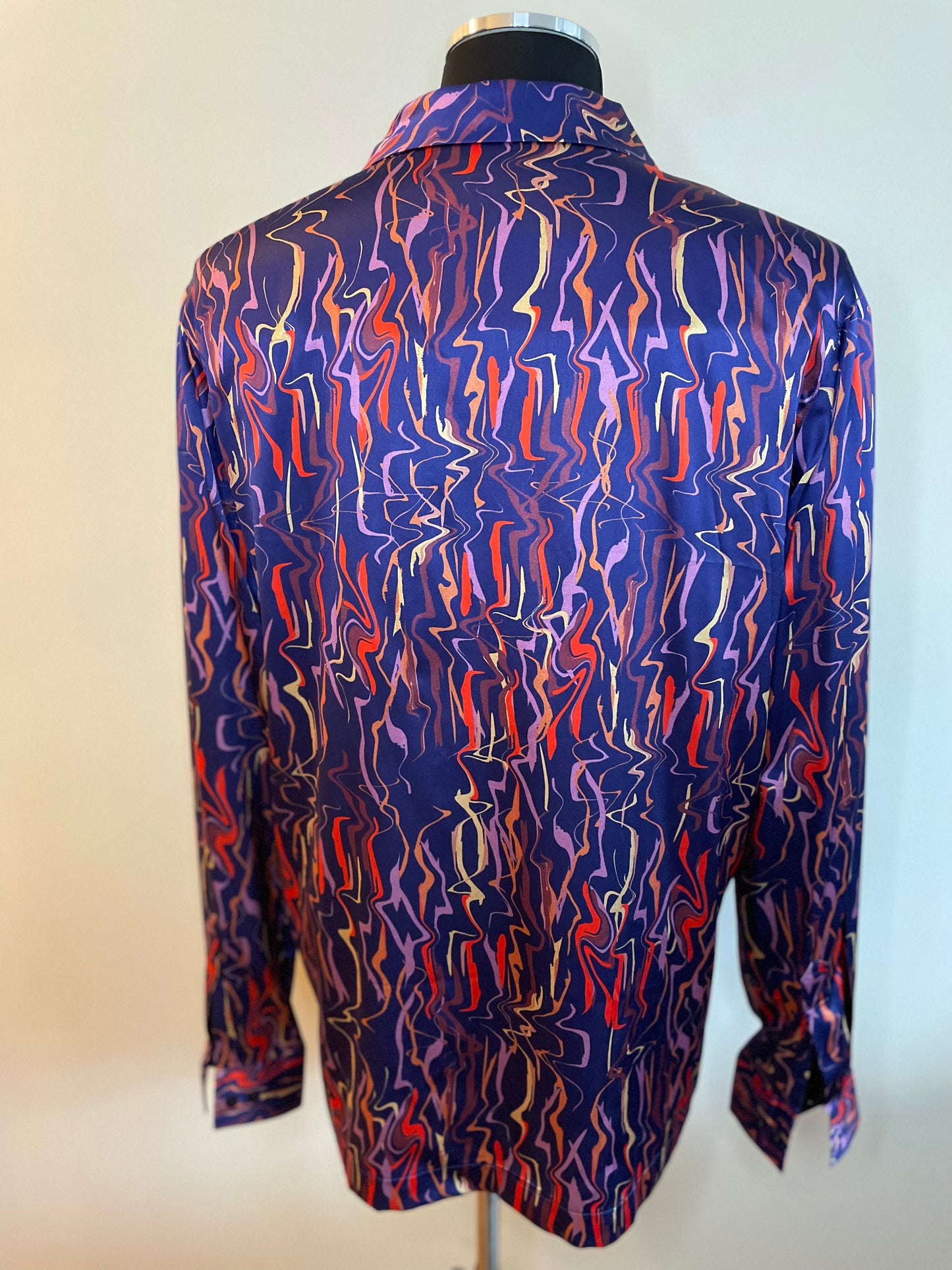 Hand Crafted Bespoke Silk Shirt.