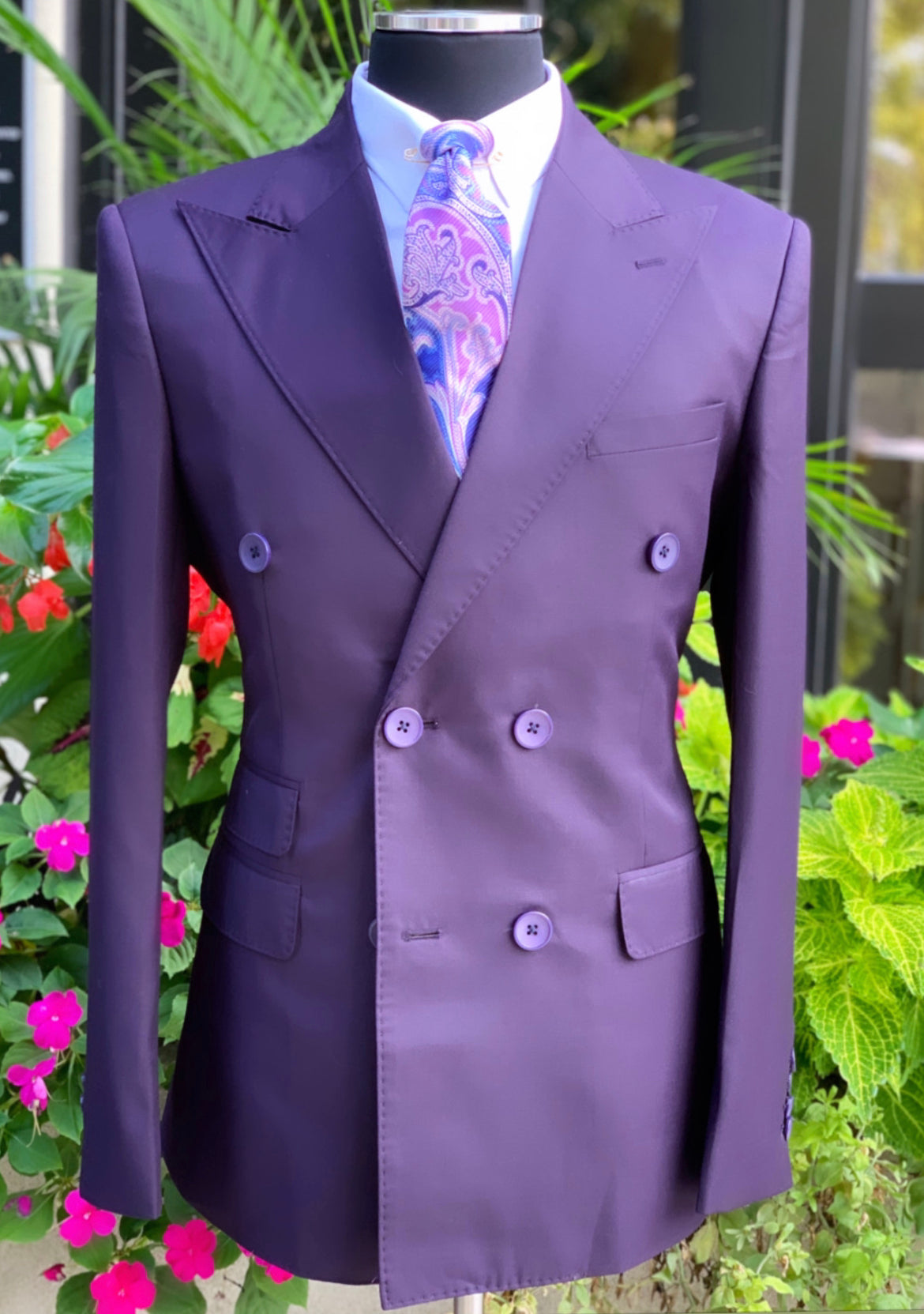 Cedron Collection Hand-Crafted Bespoke Suit.